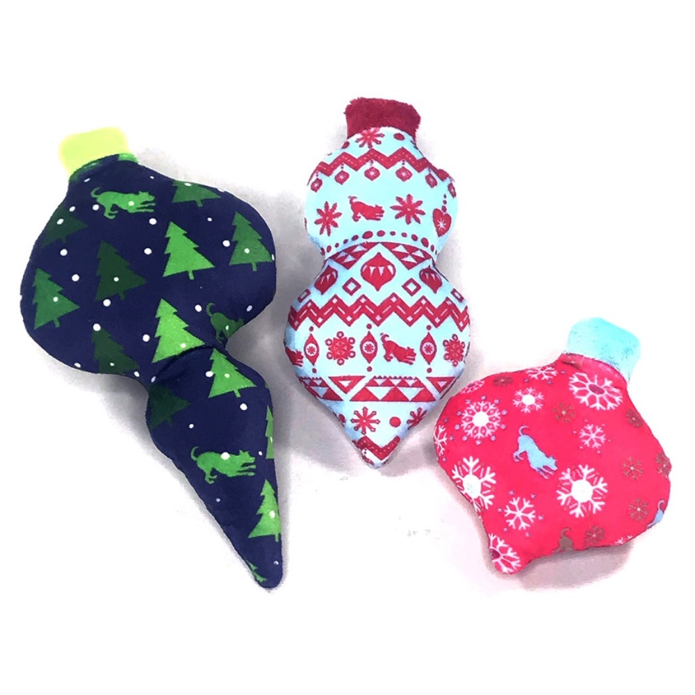 Plush Christmas Ornaments Dog Toys